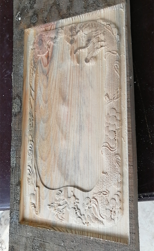 湖北襄陽1325木工雕刻機（側(cè)置旋轉(zhuǎn)軸）(圖5)